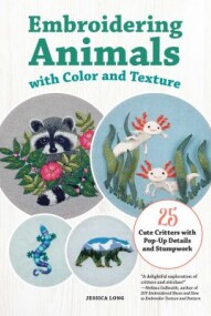 Embroidering Animals With Color and Texture
